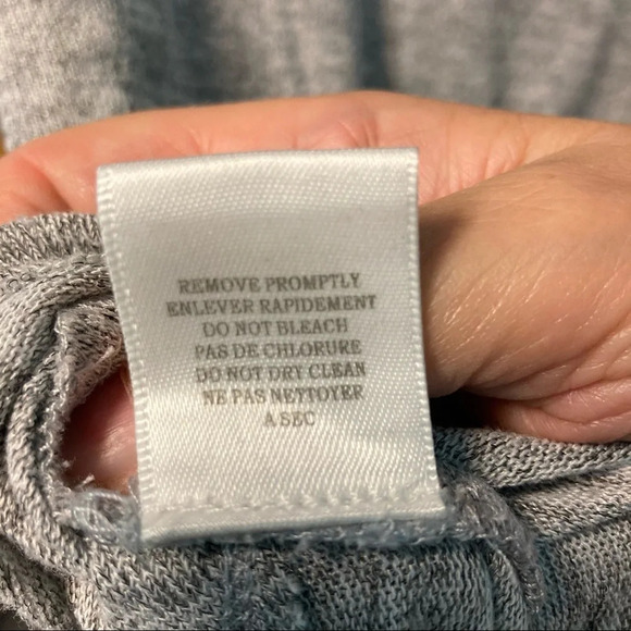 BOBI LOS ANGELES  Sz L Cowl Neck Asymmetric Soft Top - Picture 4 of 7